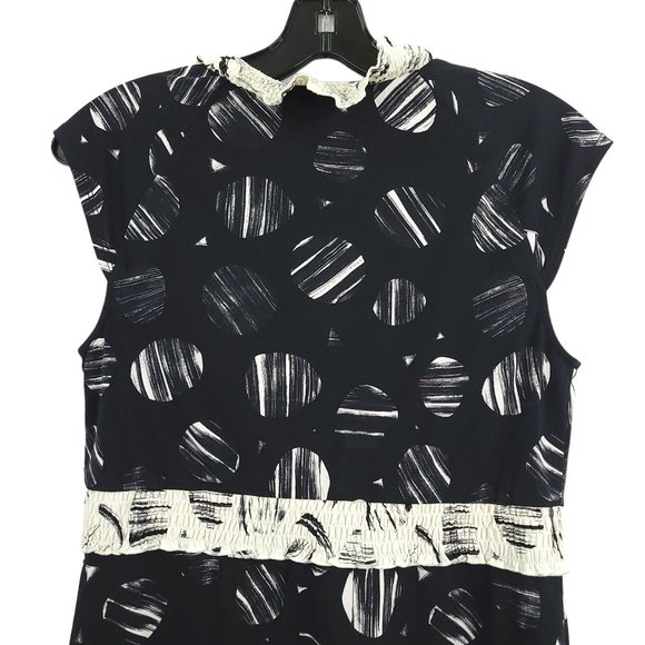 BCBGMaxazria Sleeveless Jersey Knit Top Womens Size S Elastic Waist NEW - Picture 5 of 10